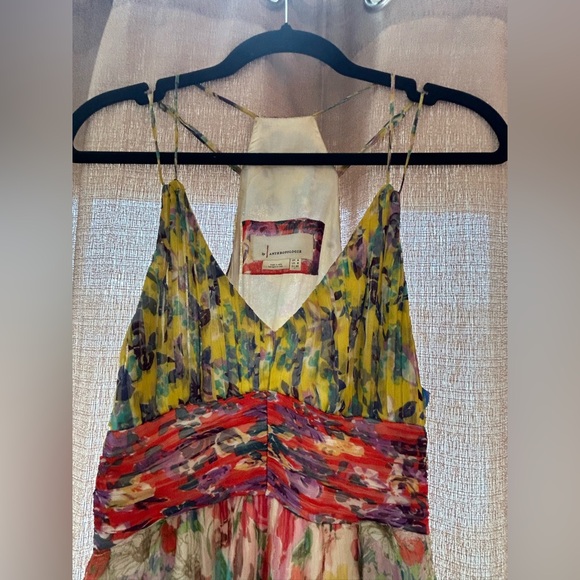Anthropologie Malibu Floral Maxi Dress Size 0 retails $220 - Picture 10 of 16